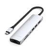  Satechi 7-az-1-ben USB-C karcsú többportos adapter Ethernettel - Ezüst - 4. kép
