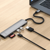  Satechi 7 az 1-ben USB-C Vékony Többportos Adapter Ethernettel - Űrszürke - 0. kép