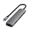  Satechi 7 az 1-ben USB-C Vékony Többportos Adapter Ethernettel - Űrszürke - 1. kép