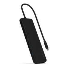  Satechi 13 az 1-ben USB-C hármas kijelzős többportos adapter - fekete