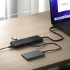  Satechi 13 az 1-ben USB-C hármas kijelzős többportos adapter - fekete - 3. kép