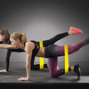 Edzésre alkalmas (5 darabos) rugalmas ellenállás szalagok - Techsuit (TS-01) - otthoni edzéshez, jógához, fitneszhez, pilateshez - Többszínű. - 3. kép
