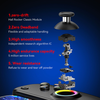 Vezeték nélküli vezérlő (BSP-D8 Pro) - Telefonokhoz, Tabletekhez (Android, iOS, PS4), Bluetooth, RGB világítás, 400mAh - Fehér. - 0. kép