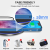 Vezeték nélküli töltő - Techsuit Premium (CHWR031) - RGB színek, 15W, 3A - Fehér. - 1. kép