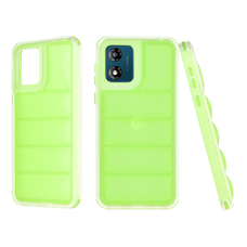 Motorola Moto E13 - Tok - Techsuit - Wave Shield - Zöld tok