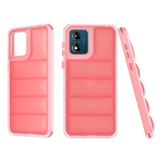 Techsuit – Motorola Moto E13 hullámvédő tok – Piros