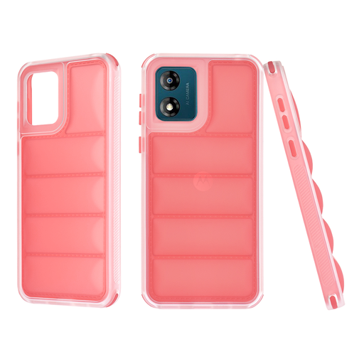 Techsuit – Motorola Moto E13 hullámvédő tok – Piros Techsuit – Motorola Moto E13 hullámvédő tok – Piros