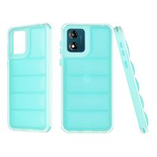 Motorola Moto E13 - Techsuit - Hullámpajzs - Türkiz tok