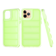 iPhone 11 Pro - Wave Shield védőtok - Zöld - Techsuit tok