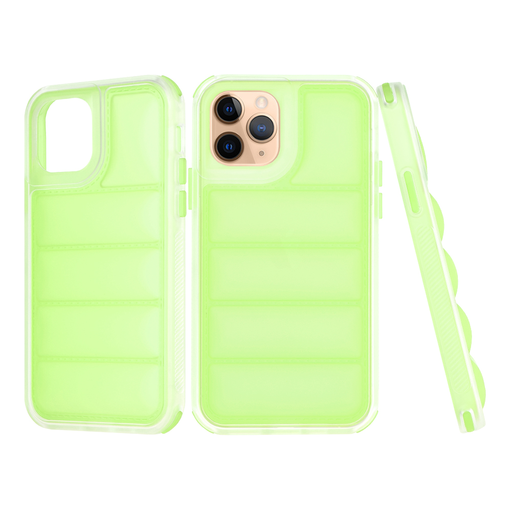 iPhone 11 Pro - Wave Shield védőtok - Zöld - Techsuit tok