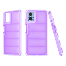 Motorola Moto E22 / Moto E22i - Techsuit Wave Shield tok - Lila