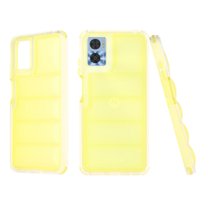 Motorola Moto E22 / Moto E22i Techsuit - Wave Shield - Sárga. tok