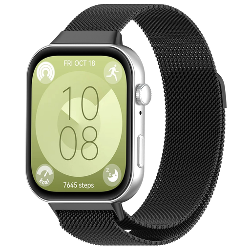 Huawei Watch Fit 3 - Techsuit óraszíj (W009) - Fekete