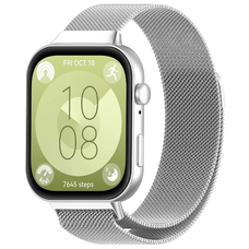 Huawei Watch Fit 3 - Techsuit - Óraszíj (W009) - Ezüst
