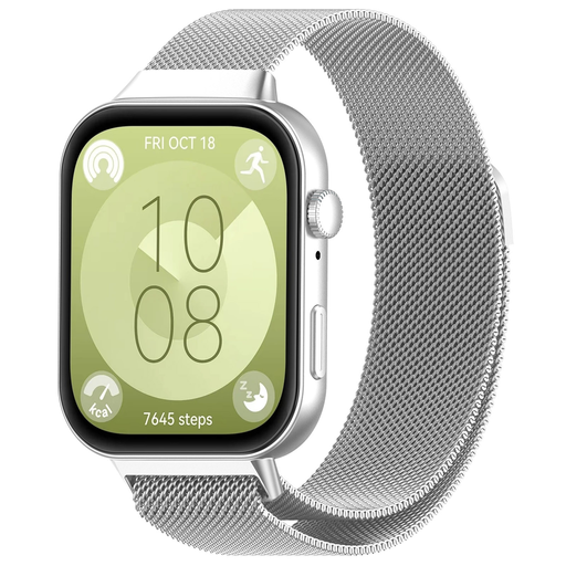 Huawei Watch Fit 3 - Techsuit - Óraszíj (W009) - Ezüst