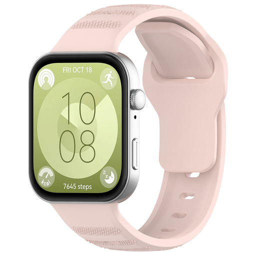 Huawei Watch Fit 3 - Techsuit szíj (W050) - Pink.