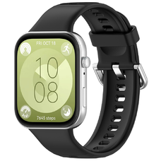 Huawei Watch Fit 3 - Techsuit óraszíj (W061) - Fekete.