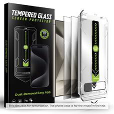 Techsuit - TitanGlass CrystalHD (2 db) - Adatvédelmi képernyővédő fólia Samsung Galaxy S25 Plus / Galaxy S24 Plus készülékekhez. üvegfólia