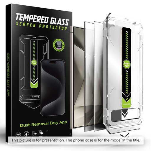 Techsuit - TitanGlass CrystalHD (2 db) - Adatvédelmi képernyővédő fólia Samsung Galaxy S25 Plus / Galaxy S24 Plus készülékekhez. üvegfólia