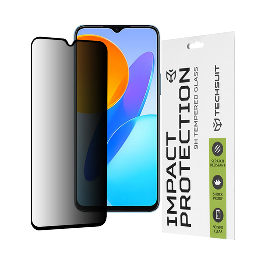 Honor X8 5G / X6 / 70 Lite - Techsuit - 111D Teljes ragasztóval rendelkező adatvédelmi fekete képernyővédő üvegfólia Honor X8 5G / X6 / 70 Lite - Techsuit - 111D Teljes ragasztóval rendelkező adatvédelmi fekete képernyővédő üvegfólia