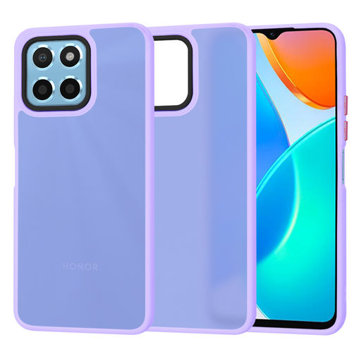 Honor X6 / X8 5G / 70 Lite - Techsuit - HaloFrost Sorozat - Világos Lila. tok