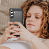 Samsung Galaxy S25 FE - Techsuit - Carbon Silicone - Fekete tok - 2. kép