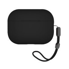  Blueo - Folyékony szilikon védőtok - AirPods Pro 2-höz - Fekete tok