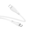 Borofone Kábel BX121 Energy - Type C - Lightning - PD 27W 1 méter fehér - 0. kép