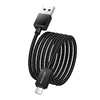 Borofone Kábel BX120 Placer - USB - Micro USB - 2,4A 1 méter fekete - 1. kép