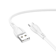 Borofone BX121 Energy kábel - USB to Type-C - 3A 1 méter fehér