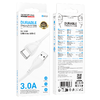 Borofone BX121 Energy kábel - USB to Type-C - 3A 1 méter fehér - 2. kép