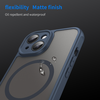  iPhone 15 Plus MagSafe tok - HaloFrost II - Navy Blue - 4. kép