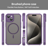 iPhone 15 Plus - Techsuit HaloFrost II MagSafe tok - Lila. - 1. kép