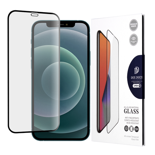  Dux Ducis - Edzett üveg - iPhone 12 Pro Max - Fekete