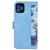 iPhone 11 Pro Max tok - Techsuit - FlipCraft - Élénk kék - 1. kép