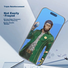  Blueo - Csillogásmentes Üveg - iPhone XS Max / iPhone 11 Pro Max - Fekete üvegfólia - 1. kép