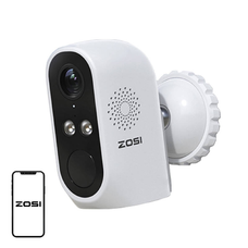 IP Kültéri Kamera + Napelem ZOSI C1Pro WiFi 3MP IP66