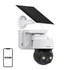 IP kültéri kamera + napelem ZOSI C2914 WiFi 4MP IP66