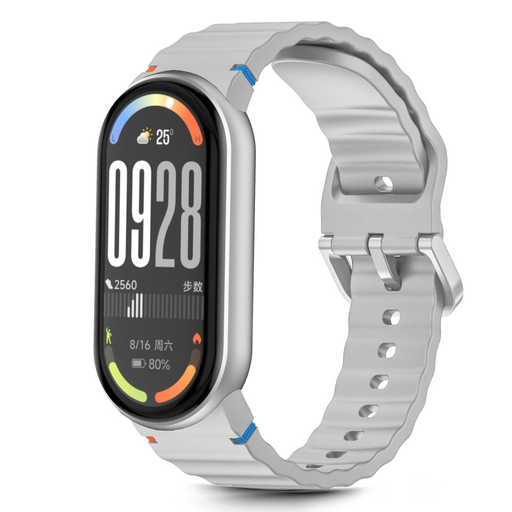 Tech-protect Silicone Sport Xiaomi Smart Band 8 / 9 / 10 / Nfc Kréta Szürke