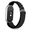 Tech-protect Nylon Pro Xiaomi Smart Band 8 / 9 / 10 / Nfc Fekete - 0. kép