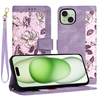 iPhone 15 Plus tok - Techsuit - FlipCraft - Mysterious Purple - 0. kép
