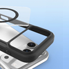  iPhone 17 Pro Max Fekete Dux Ducis Skin X Pro tok pénztárcával, MagSafe kompatibilis - 4. kép