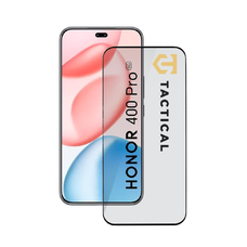 Tactical Glass Shield 5D Honor 400 Pro fekete üvegfólia