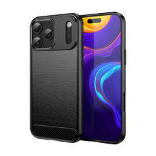 Karbon tok iPhone 17 Pro - fekete