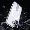  iPhone 17 Átlátszó Hybrid Armor X tok állvánnyal, MagSafe kompatibilis - 3. kép