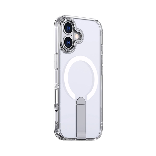 iPhone 17 Átlátszó Hybrid Armor X tok állvánnyal, MagSafe kompatibilis iPhone 17 Átlátszó Hybrid Armor X tok állvánnyal, MagSafe kompatibilis