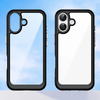 Outer Space fliptok iPhone 17-hez - fekete átlátszó tok - 4. kép