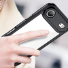 Outer Space iPhone 17 Air tok - fekete áttetsző tok - 3. kép