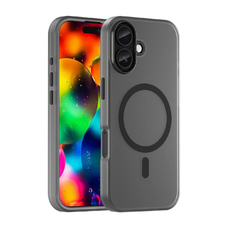 Magnetic Abrasive tok iPhone 17-hez kompatibilis MagSafe - matt fekete tok
