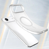Magnetic Abrasive tok iPhone 17 Air-hoz MagSafe kompatibilitással - matt fehér - 3. kép